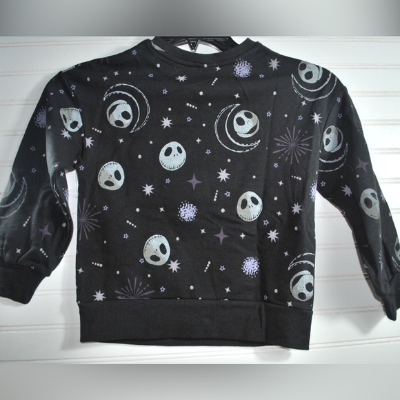 Nightmare Before Christmas NBC Jack and Sally Pullover Girls Sweatshirt NWOT - Picture 6 of 16